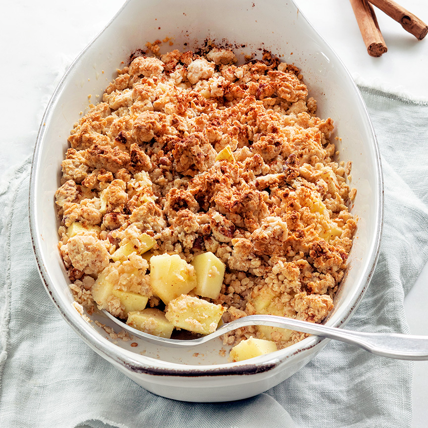 gezonde-appel-crumble