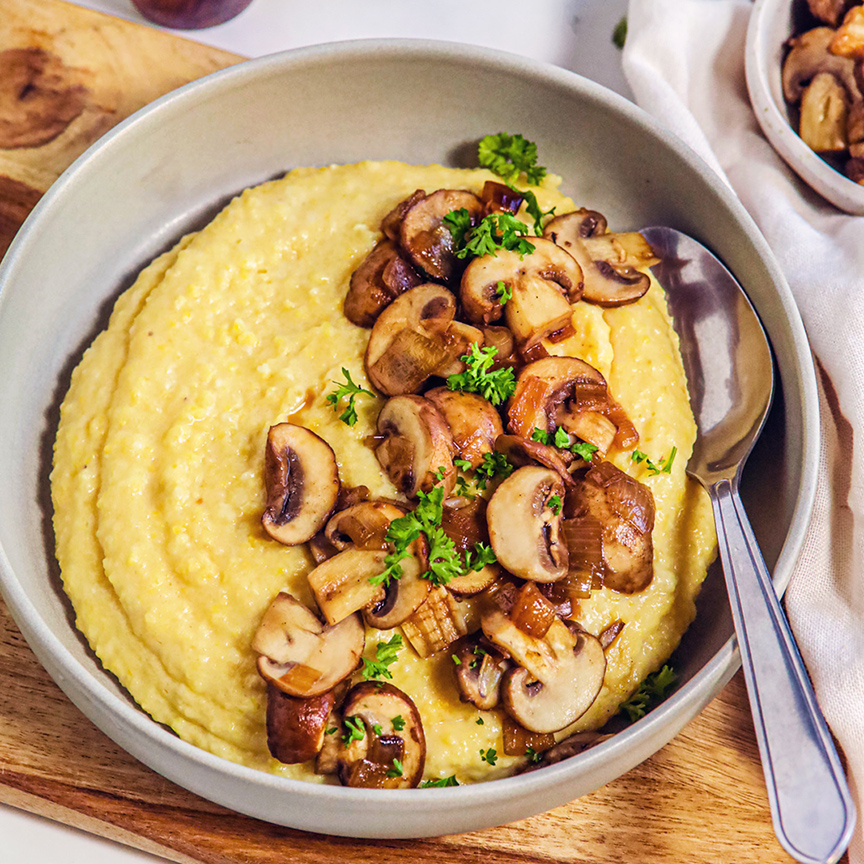 polenta recept
