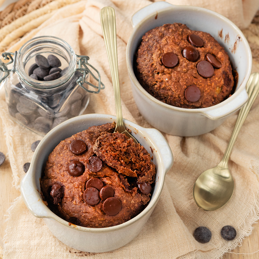 Recept voor gezonde chocoladecakejes